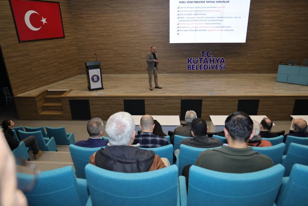 Kütahya Belediyesi’nden Personeline İç Kontrol ve Farkındalık Eğitimi