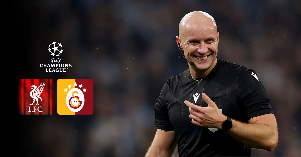 Liverpool – Galatasaray Maçında Polonyalı Hakem Szymon Marciniak Düdük Çalacak