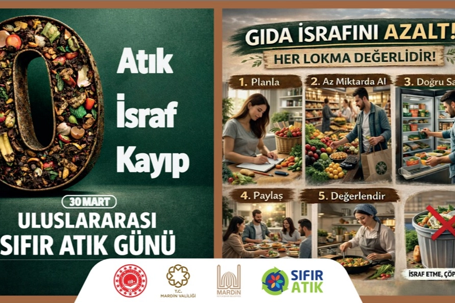 Mardin’de ‘Sıfır Atık Ayı’ Coşkusu: Sürdürülebilirlik İçin Kapsamlı Etkinlikler