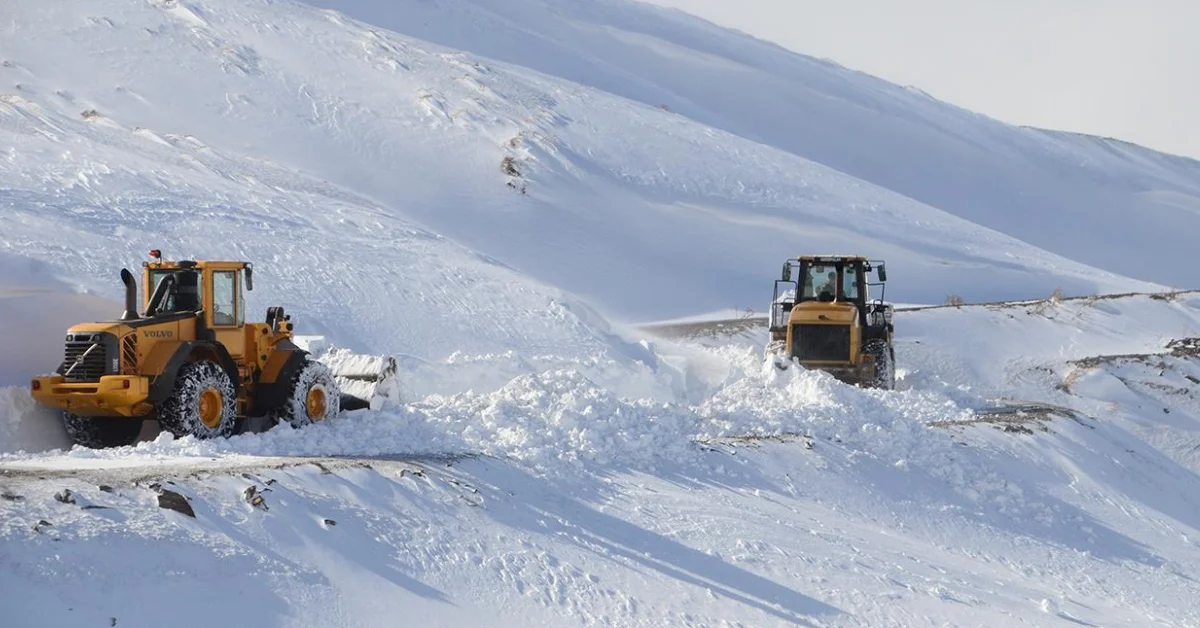 Mart Ayazı Vurdu: Van, Hakkari ve Bitlis’te 103 Yol Kar Nedeniyle Ulaşıma Kapandı