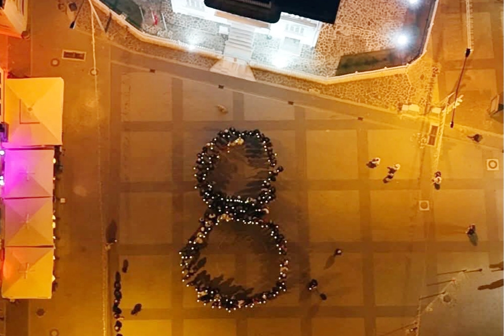 Mudanya’da Kadınlar 8 Mart’ta Sessiz Çığlık Attı: 8 Dakikalık Eylemle Kadın Haklarına Dikkat Çektiler