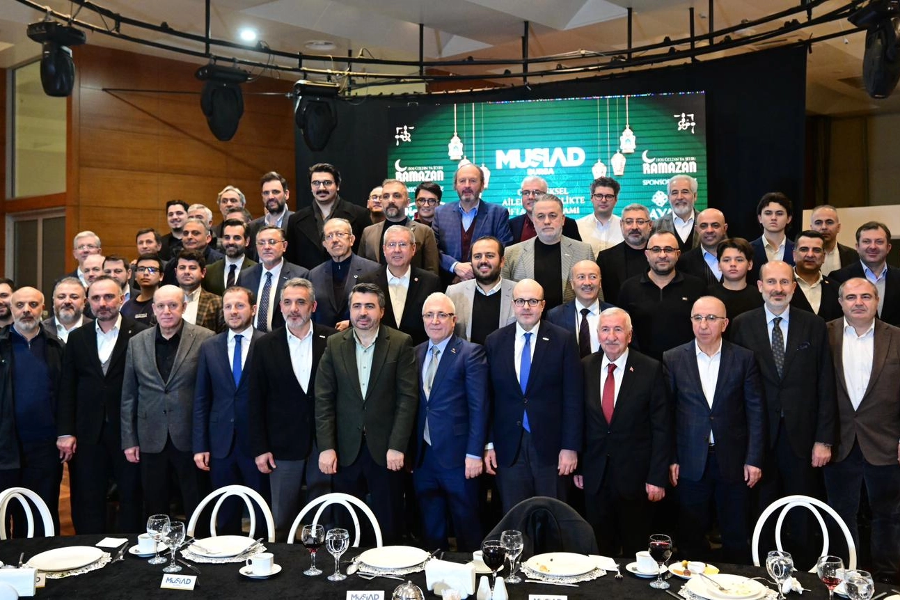 MÜSİAD Bursa’dan Geleneksel İftar: 2026 ‘Rekabet, Dönüşüm, Dayanışma’ Yılı İlan Edildi