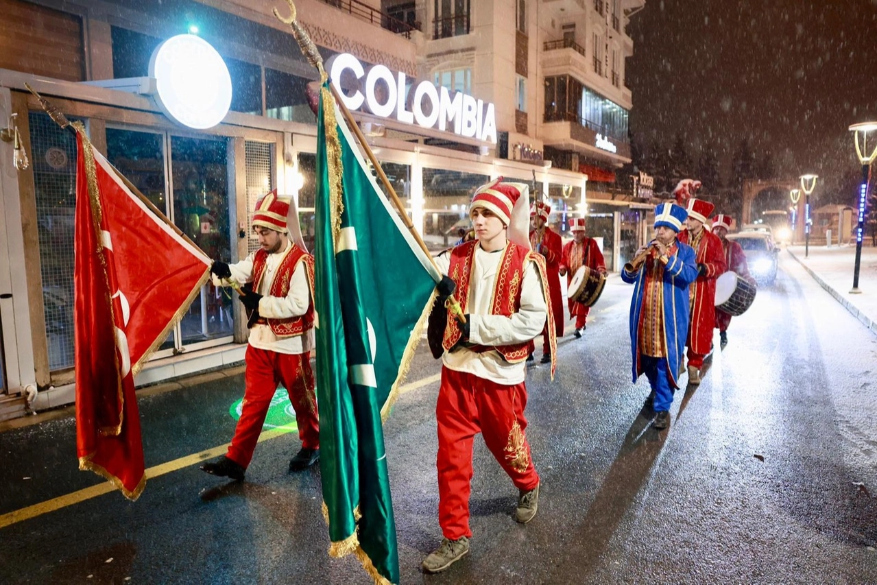 Nevşehir’de Ramazan Coşkusu: Mehteran Takımı Sahur Vakti Sokaklarda