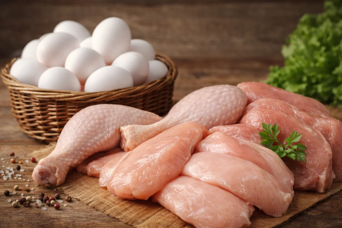 Ocak Ayında Tavuk Eti ve Yumurta Üretiminde Dikkat Çeken Yükseliş