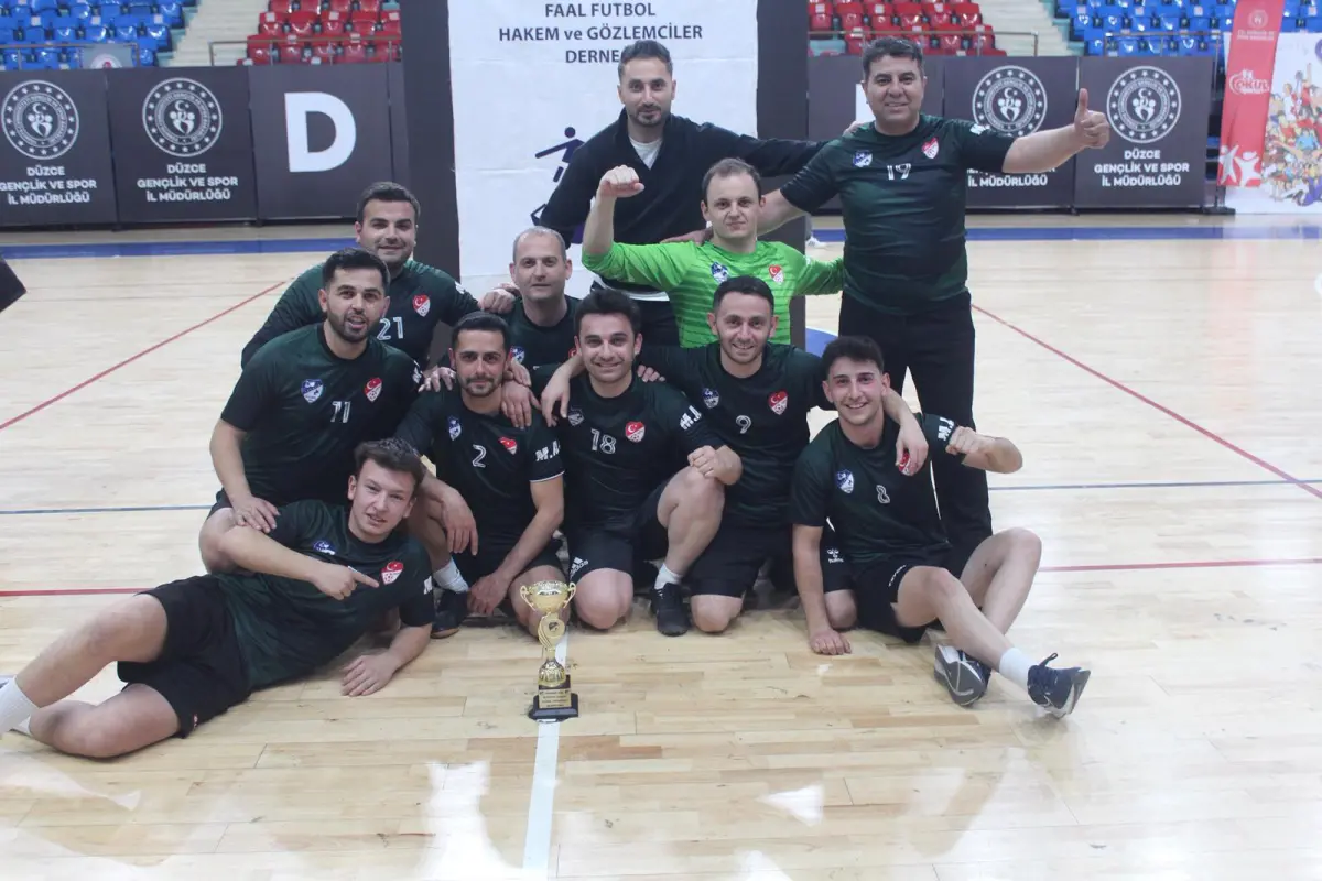 Düzce’de Hakemler Ramazan Ayını İftar ve Futsal Turnuvasıyla Taçlandırdı