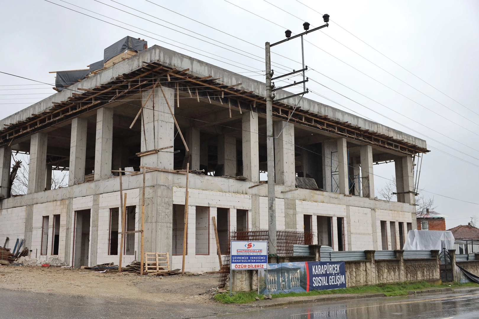 Sakarya’da Yükselen Değer: Karapürçek Sosyal Gelişim Merkezi Yüzde 60 Tamamlandı