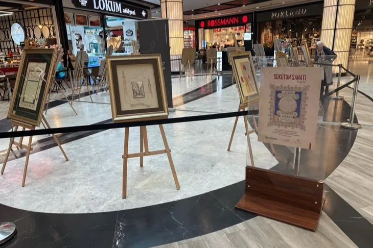 Bursa Marka AVM’de Geleneksel Sanatların Buluşması: “Sükûtun Sanatı” Sergisi Açıldı