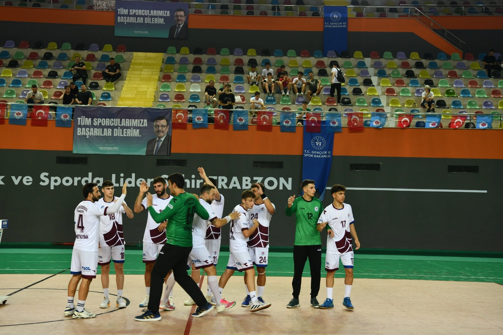 Trabzon Büyükşehir Hentbol’dan Farklı Galibiyet: Ankara Hentbol’u 45-27 Mağlup Etti