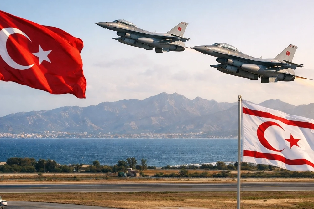 Türkiye’den Kuzey Kıbrıs’a Güçlü Destek: 6 F-16 Savaş Uçağı Konuşlandırıldı