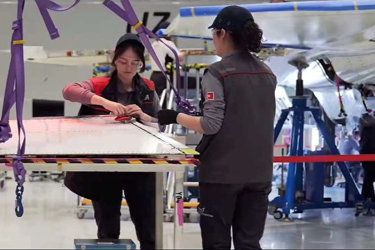 TUSAŞ, KAAN Projesindeki Kadın Emekçileri 8 Mart’ta Unutmadı: Gökyüzüne Değer Katan Kadınlar