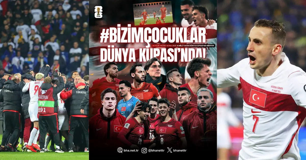 24 Yıllık Hasret Bitti: Türkiye, Muhteşem Galibiyetle 2026 Dünya Kupası’na Davul Zurna ile Gidiyor!