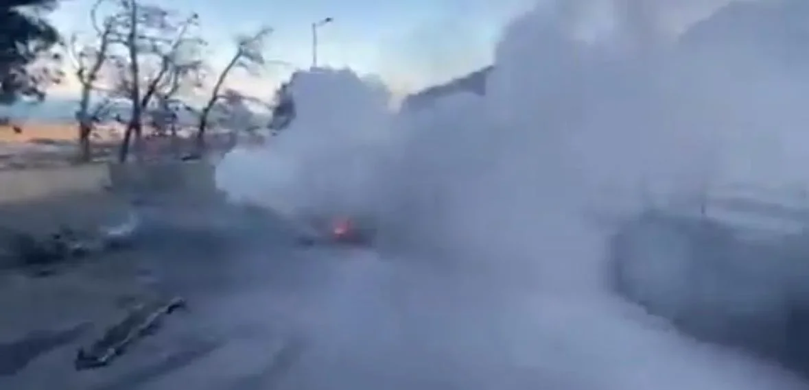 Kuzey Marmara Otoyolu’nda Korkutan Yangın: Tır Alevlere Teslim Oldu, Trafik Durdu