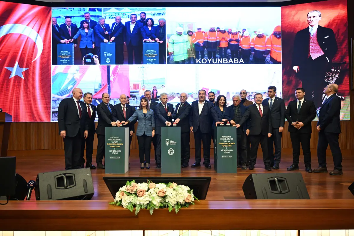 Ankara’nın Su Geleceğine 1.1 Milyar Dolarlık Dev Yatırım: Altyapı ve Su Kaynakları Güçlendiriliyor