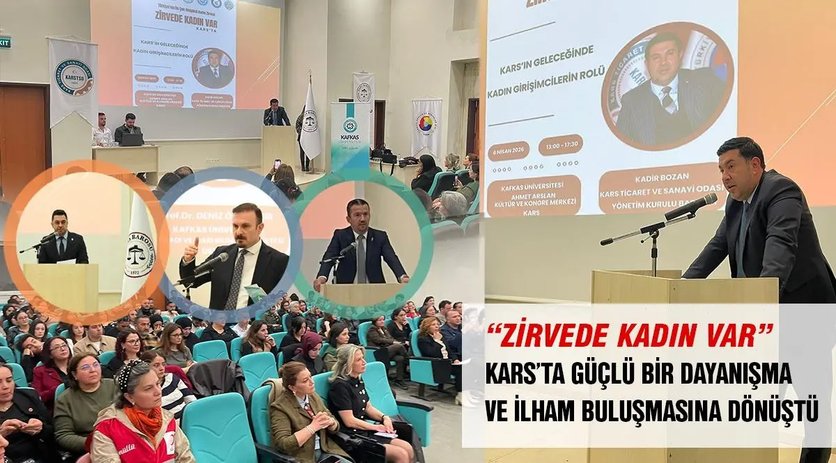 Kars’ta ‘Zirvede Kadın Var’ Buluşması: Kadın Emeği ve Dayanışma Vurgusu