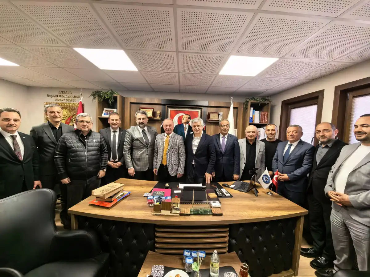 Ankara Kent Konseyi Başkanı Yılmaz’dan İnşaat Sanatkârları Odası’na Ziyaret: İş Birliği Fırsatları Değerlendirildi