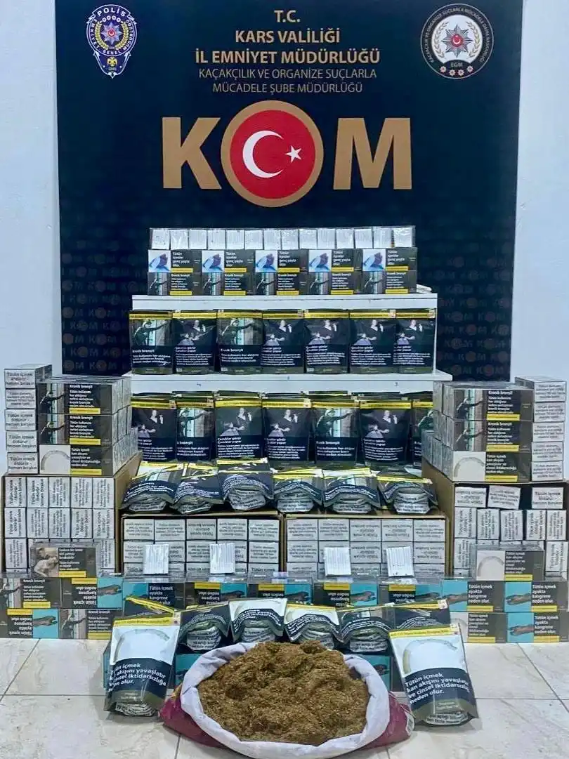 Kars’ta Kaçakçılara Büyük Darbe: 17 Kişiye Adli İşlem