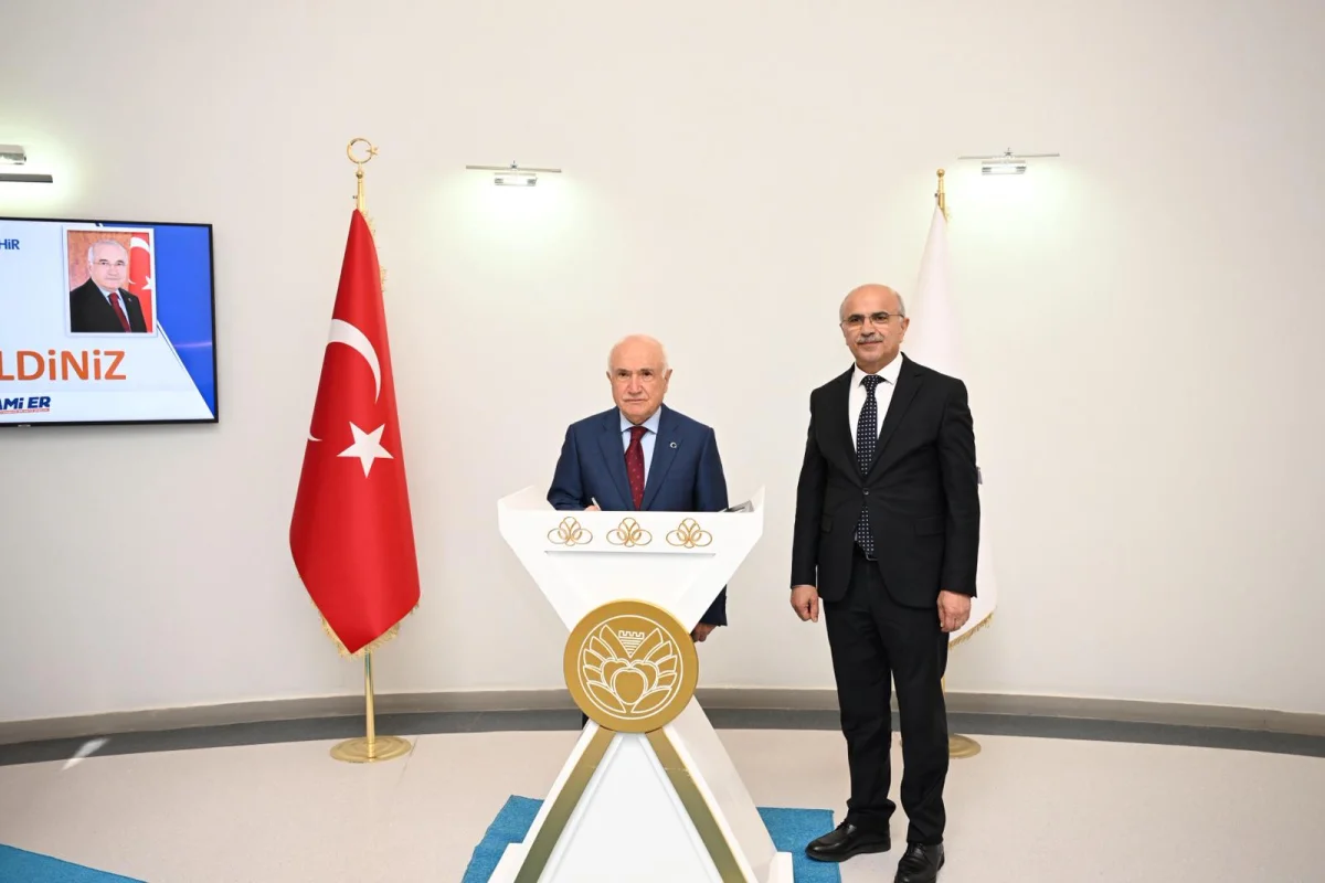 Cemil Çiçek Malatya’da Başkan Er’i Ziyaret Etti: “Siyaseten Doğum Yerim Malatya”