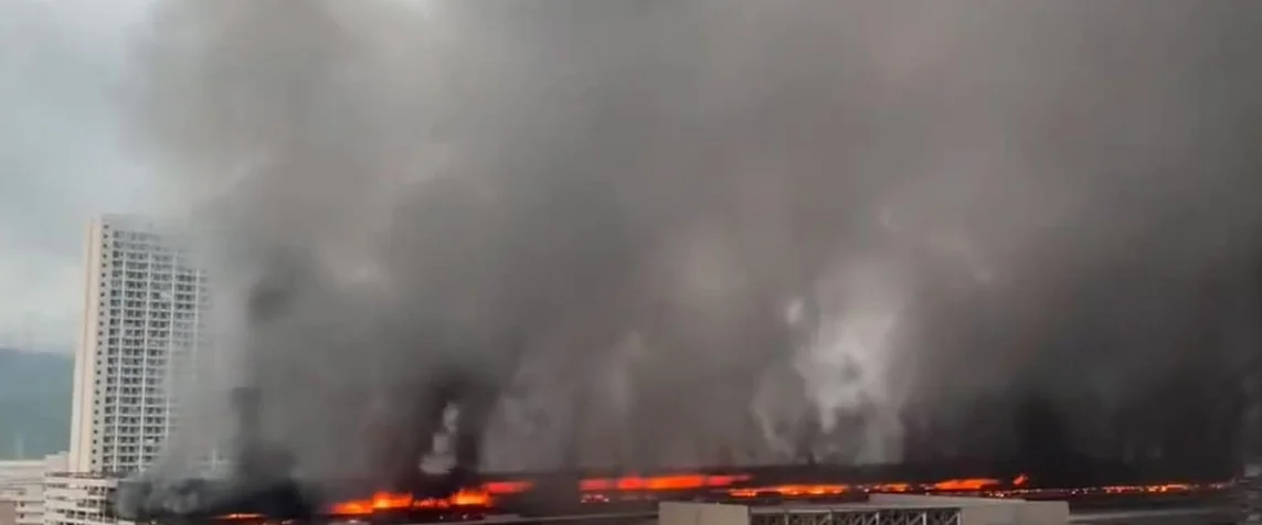 Ankara’da Organize Sanayi Bölgesinde Üretim Tesisi Alevlere Teslim Oldu