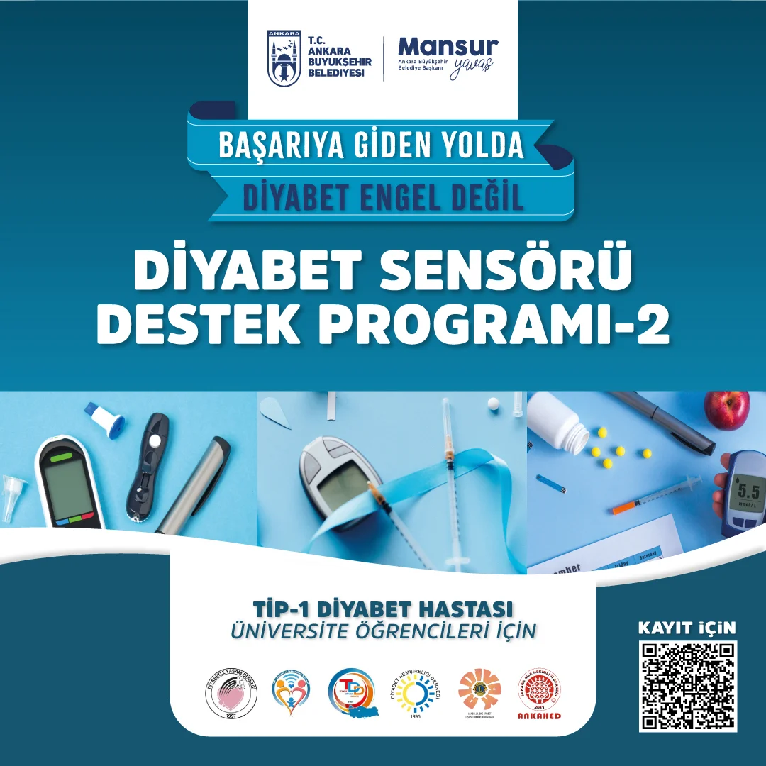 Ankara’da Tip-1 Diyabetli Gençlere Müjde: Sensör Desteği Programı Yeniden Başlıyor