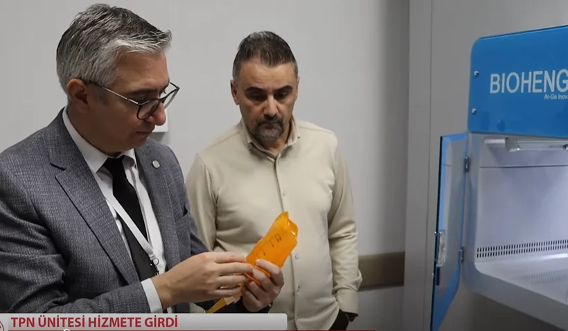 Sivas Numune Hastanesi’nde Kişiye Özel Beslenme Devrimi: TPN Ünitesi Hizmete Başladı