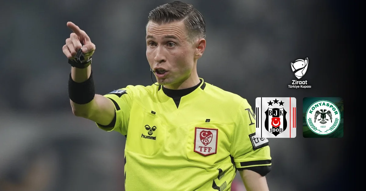 Beşiktaş’ın Konyaspor Maçında Yöneteceği Hakem Belli Oldu: Adnan Deniz Kayatepe Düdük Çalacak