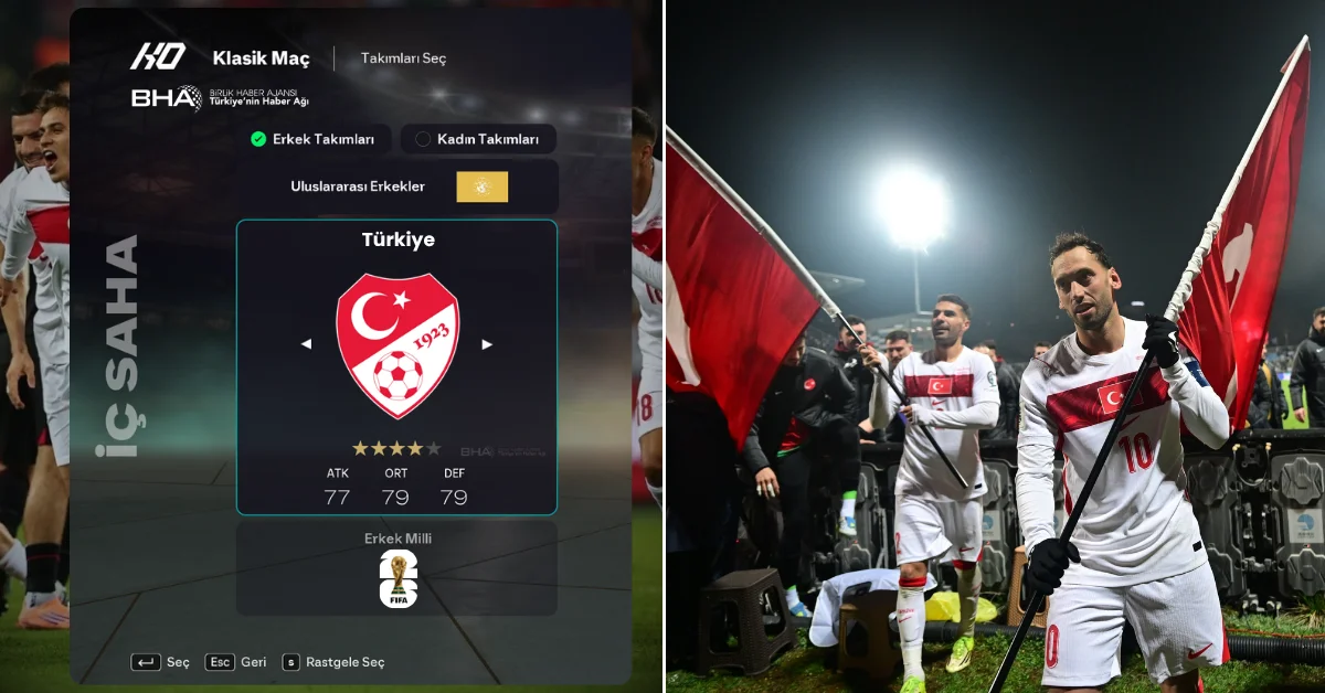 EA SPORTS FC 26’ya Büyük Sürpriz: A Milli Futbol Takımı Oyuna Dönüyor Mu?