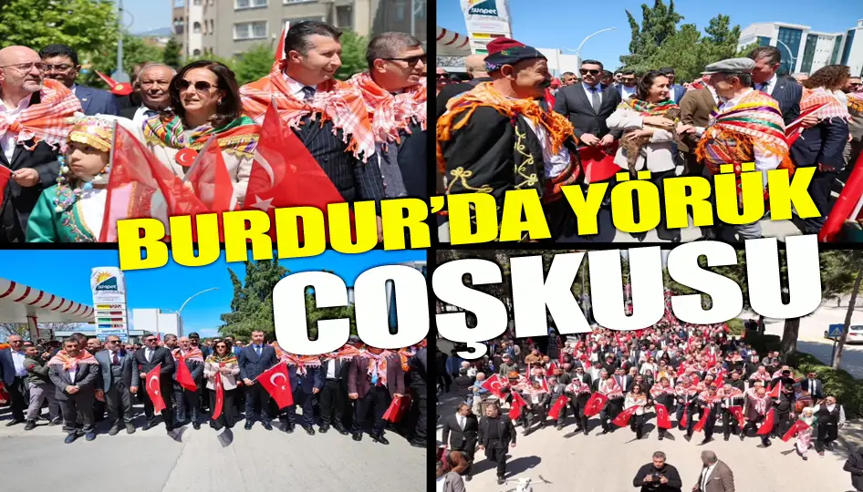 Burdur’da Asırlık Yörük Geleneği Yeniden Hayat Buldu: Temsili Göç Etkinliği Büyük İlgi Gördü