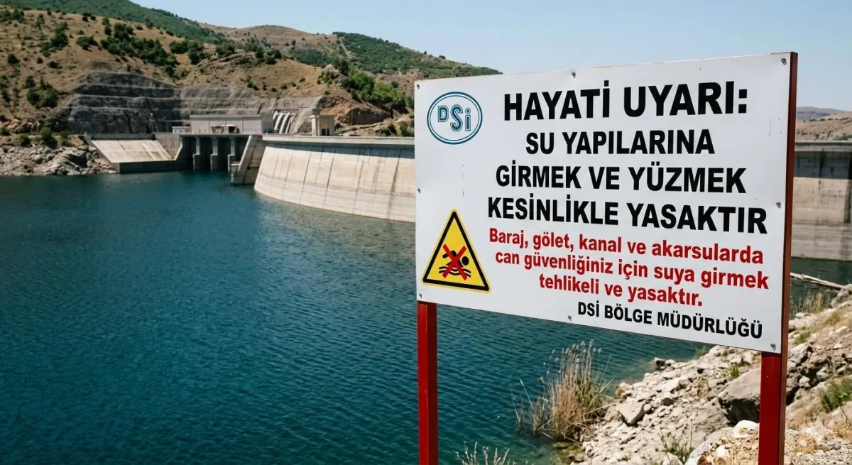 DSİ’den Hayati Uyarı: Su Yapılarına İzinsiz Giriş Tehlikeli ve Yasak!