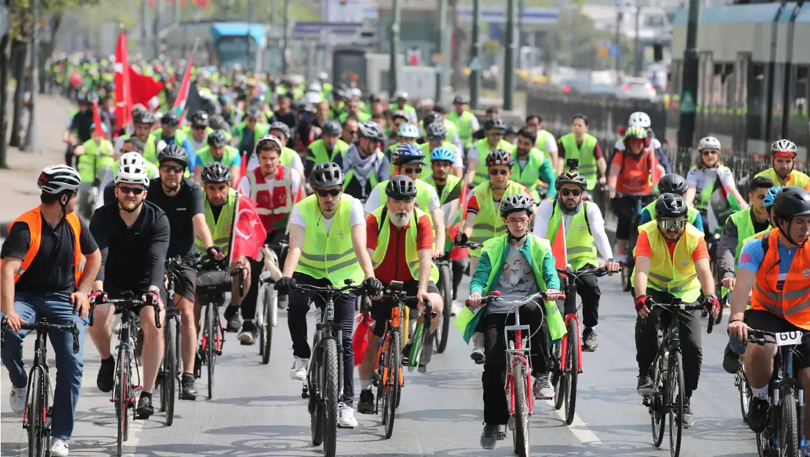 Gazze’ye Destek İçin Binlerce Pedal Çevrildi: Sumud Filosu’na Anlamlı Destek