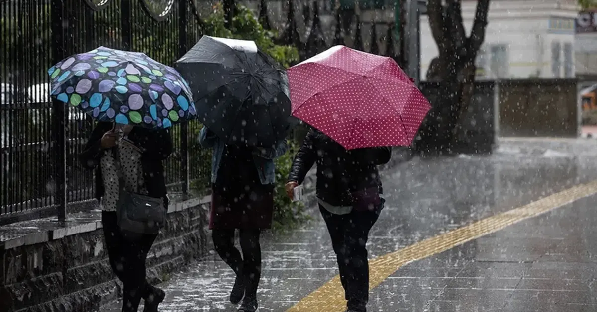 Meteoroloji’den Yeni Haftaya Sağanak Uyarısı: İç ve Kuzey Kesimler Dikkat!