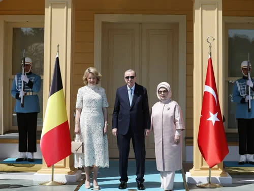 Erdoğan ve Belçika Kraliçesi Mathilde Vahdettin Köşkü’nde Buluştu: İş Birliği Fırsatları Değerlendirildi