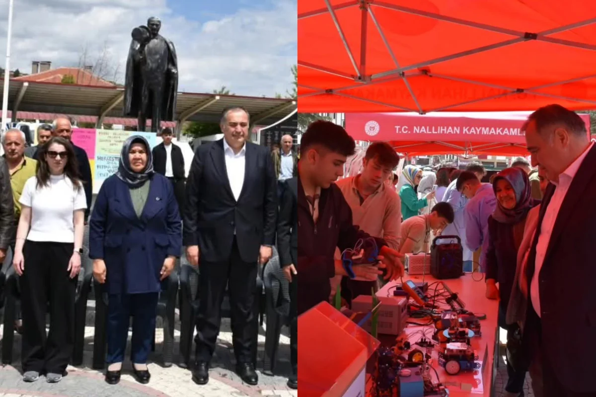 Nallıhan’ın Genç Mucitleri Projeleriyle Göz Kamaştırdı: Teknoloji ve Yaratıcılık Buluştu