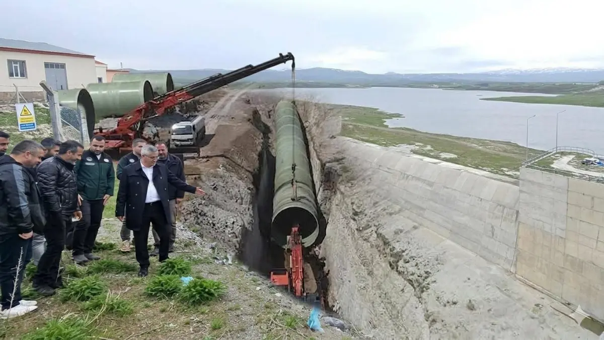 DSİ’den Kars Barajı Sulaması Hattına Yakın Takip: 475 Bin Dekar Arazi Modernleşiyor