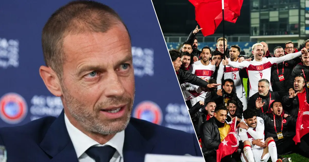 UEFA Başkanı Ceferin’den Türk Futboluna Dev Övgü: “Türkiye Artık Büyük Bir Futbol Ülkesi”