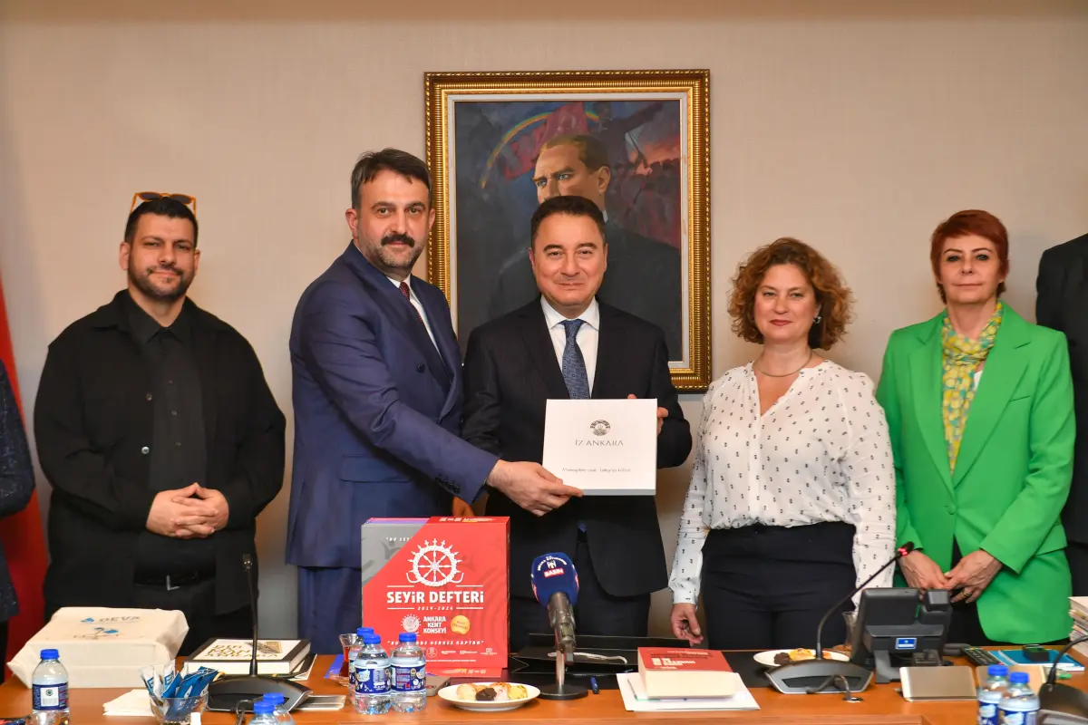 Ankara Kent Konseyi Başkanı Yılmaz’dan Deva Partisi Lideri Babacan’a Ziyaret: Başkent İçin İşbirliği Vurgusu