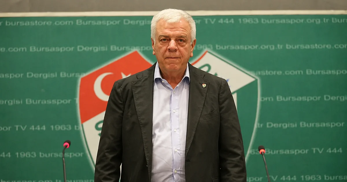 Bursaspor’da Nefes Kestiren Mali Hamle: Eski Başkan Ali Ay’dan 700 Milyon TL’lik Alacak Silindi