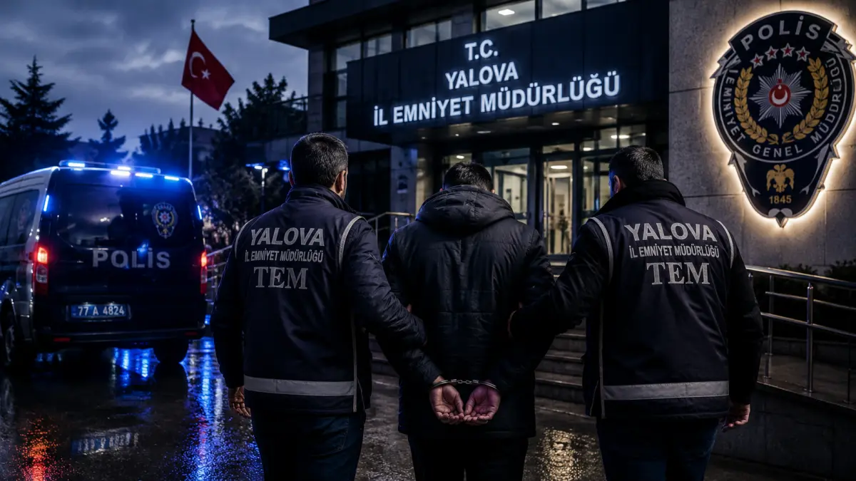 Yalova’da DEAŞ Operasyonu: Terör Örgütü Üyeliğinden 2 Kişi Tutuklandı