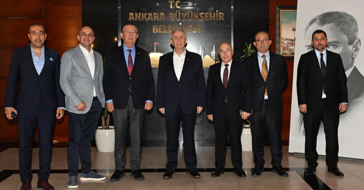 Anadolu OSB Yönetimi Ankara’yı Kalkındıracak Projeleri Mansur Yavaş ile Değerlendirdi