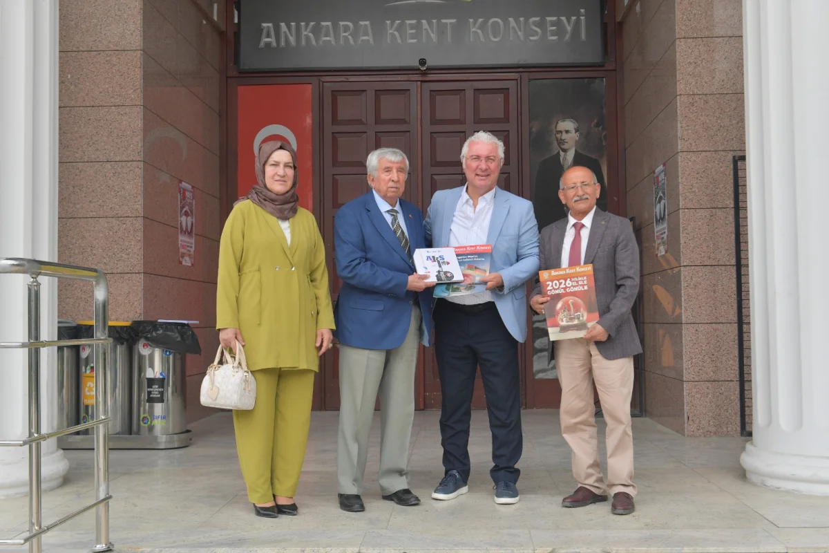 Ankara Kent Konseyi’nden Etimesgut’a Ziyaret: Ortak Çalışma Alanları Masaya Yatırıldı