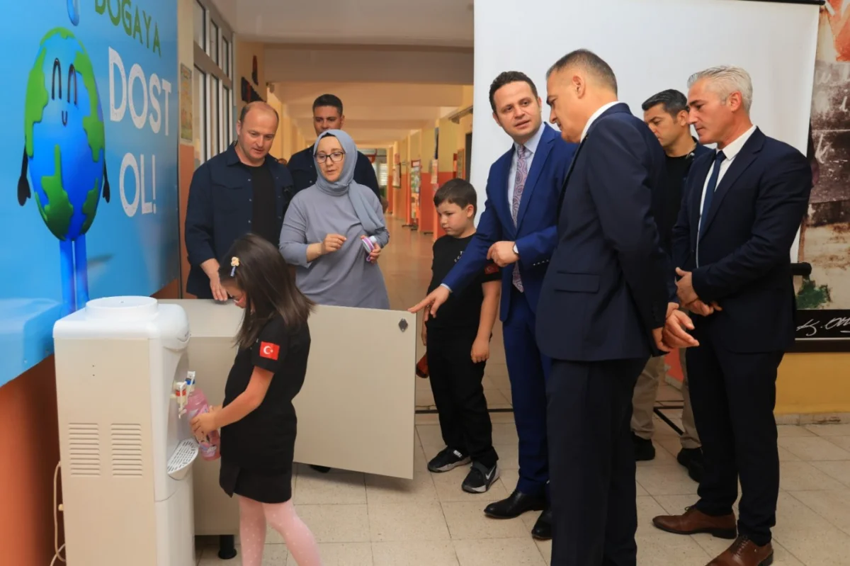 Muğla’da Okullarda Plastik Şişeye Veda: ‘Temiz Su’ Projesiyle 400 Okula Arıtma Cihazı Kuruldu