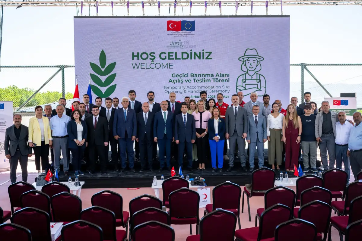 Malatya Akçadağ’da Mevsimlik Tarım İşçileri İçin Modern Barınma Alanı Hizmete Açıldı