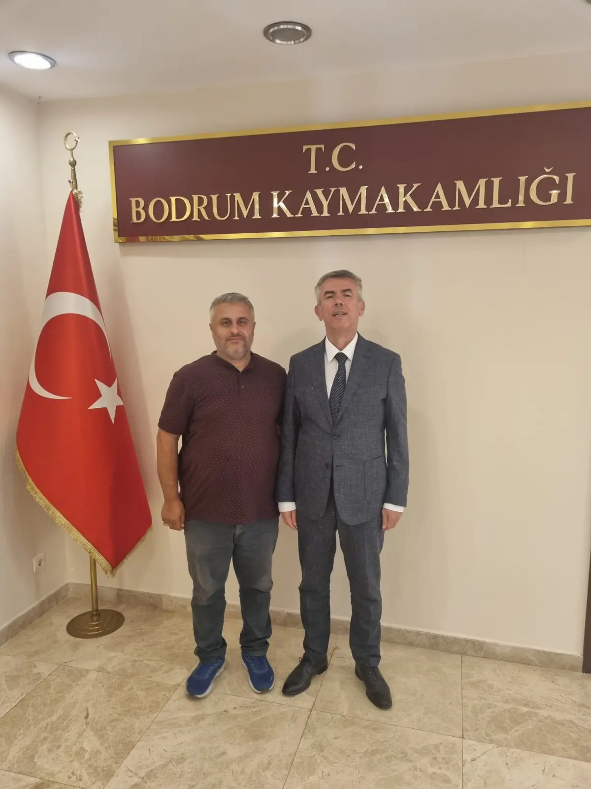 Bodrum’un Uluslararası Tanıtımı ve Engelsiz Turizm Ele Alındı: TİMBİR Temsilcisi ve İş İnsanlarından Kaymakam Sırmalı’ya Ziyaret