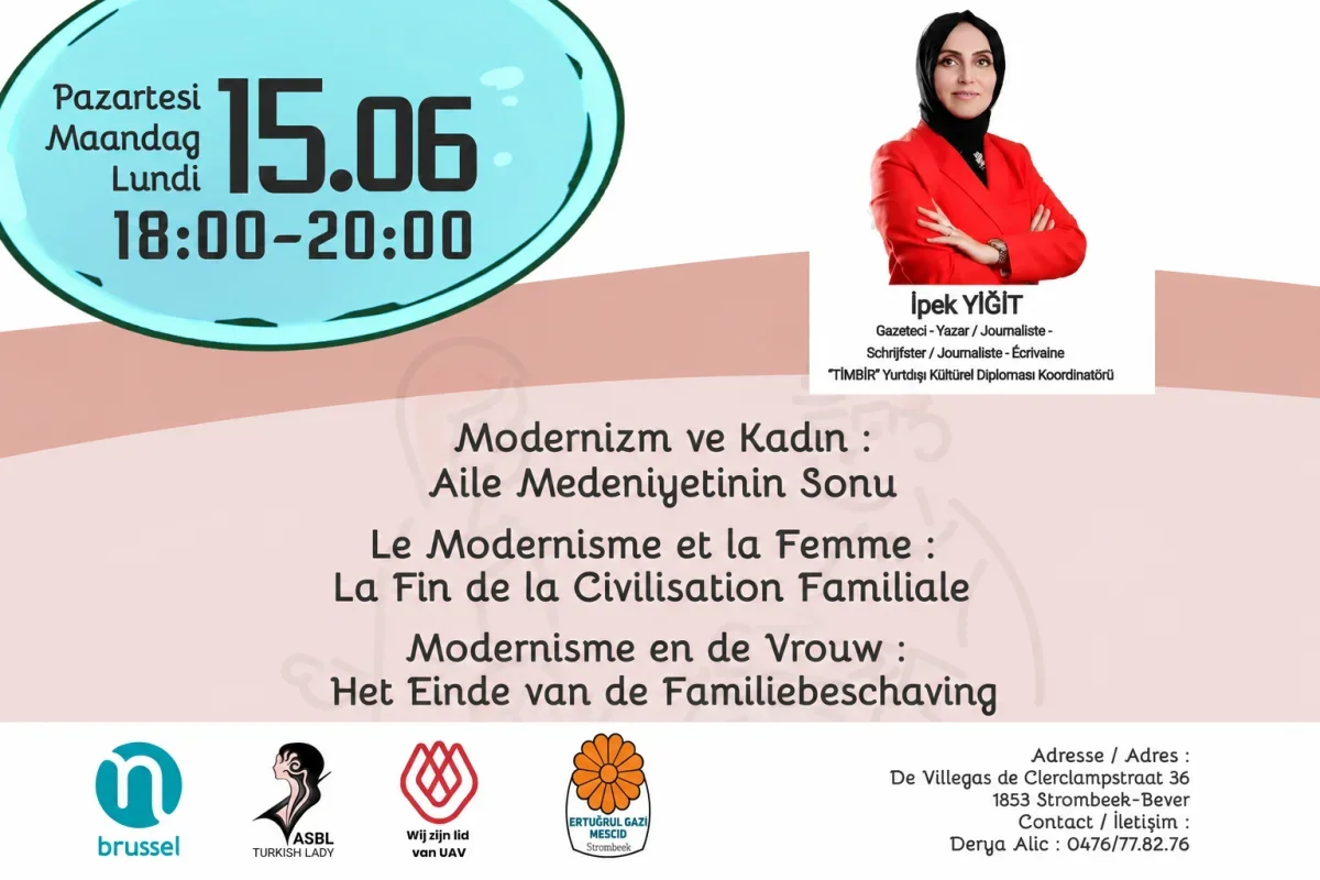 Belçika’da ‘Modernizm ve Kadın’ Konferansı: Aile Yapısı ve Toplumdaki Rolü Masaya Yatırılacak