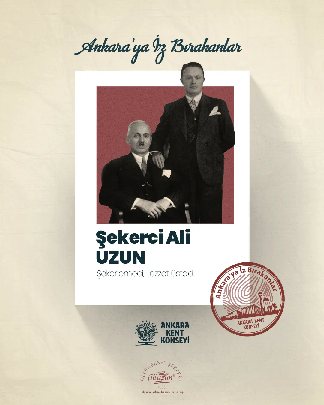 Ankara’ya İz Bırakanlar: Şekerci Ali Uzun’un Tatlı Mirası AKK’de Anlatıldı