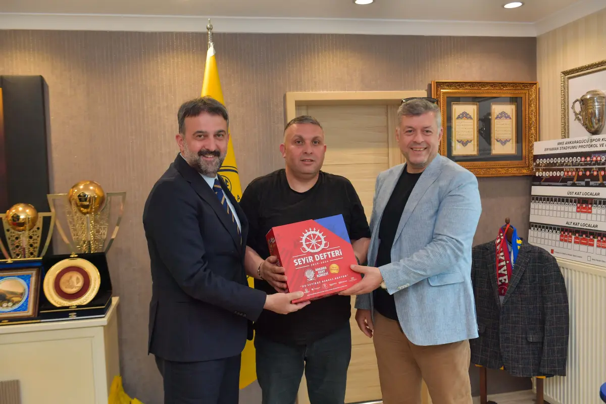 Ankara Kent Konseyi Başkanı Yılmaz’dan Ankaragücü’ne Ziyaret: Sporun ve Kültürün Başkentteki Buluşması