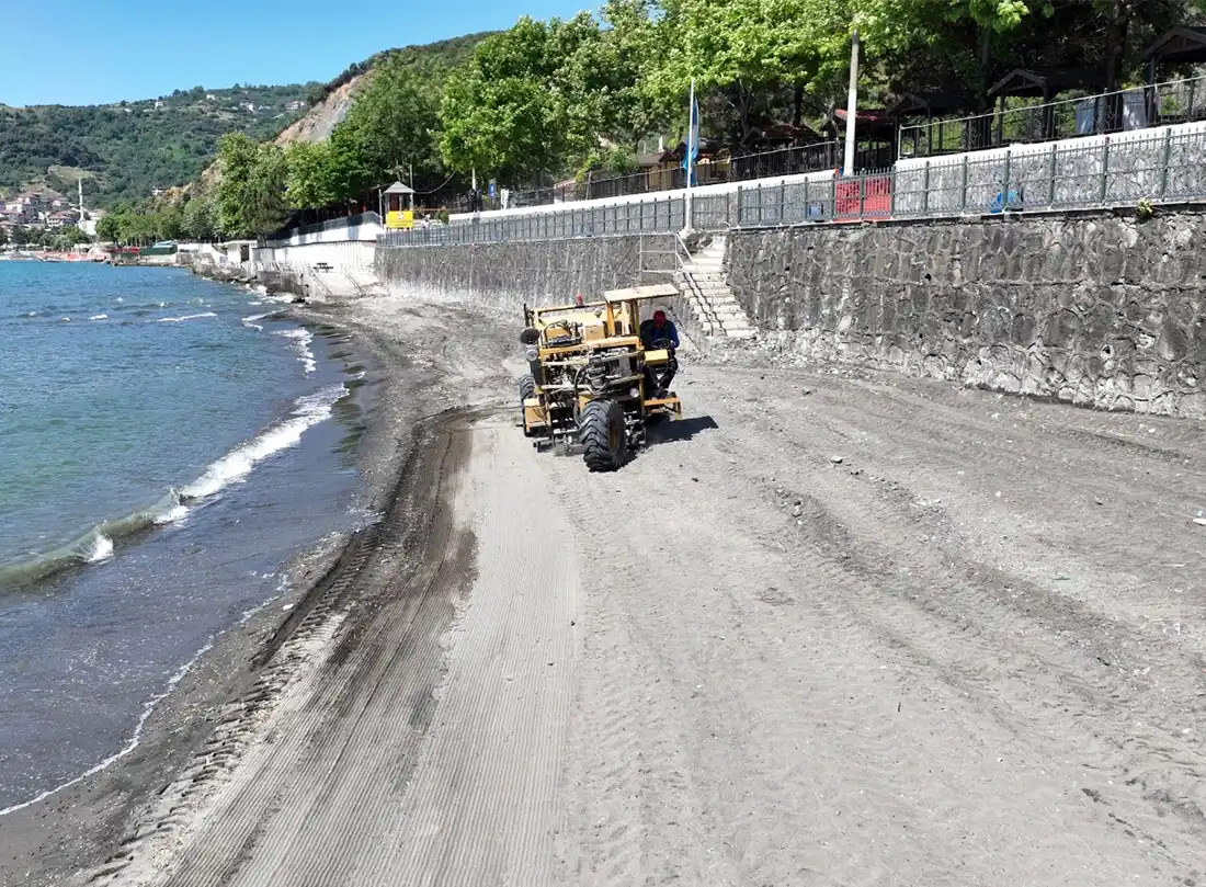 Sevgi ve Barış Plajı Yeni Sezona Hazır: Kumsallar Pırıl Pırıl, Güvenlik Öncelikli