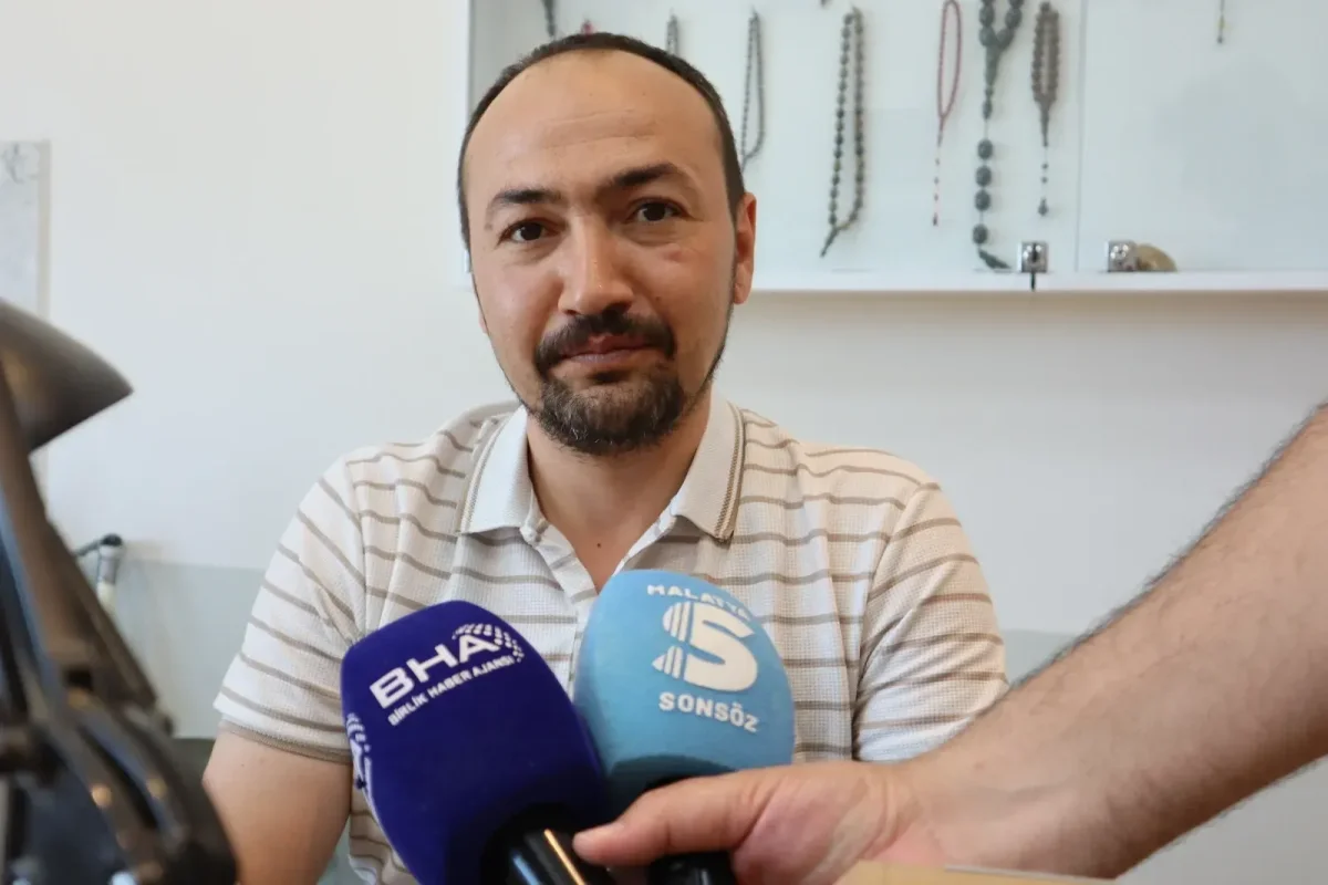 Malatya’da Tespih Sanatı Yeniden Hayat Buluyor: 40 Öğrenciye Eğitim, Ustalar Yetişiyor