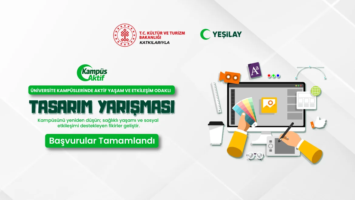 KampüsAktif Tasarım Yarışması’nda Başvurular Tamamlandı: Öğrencilerin Yaratıcılığı Ulusal Bir Platformda Buluştu