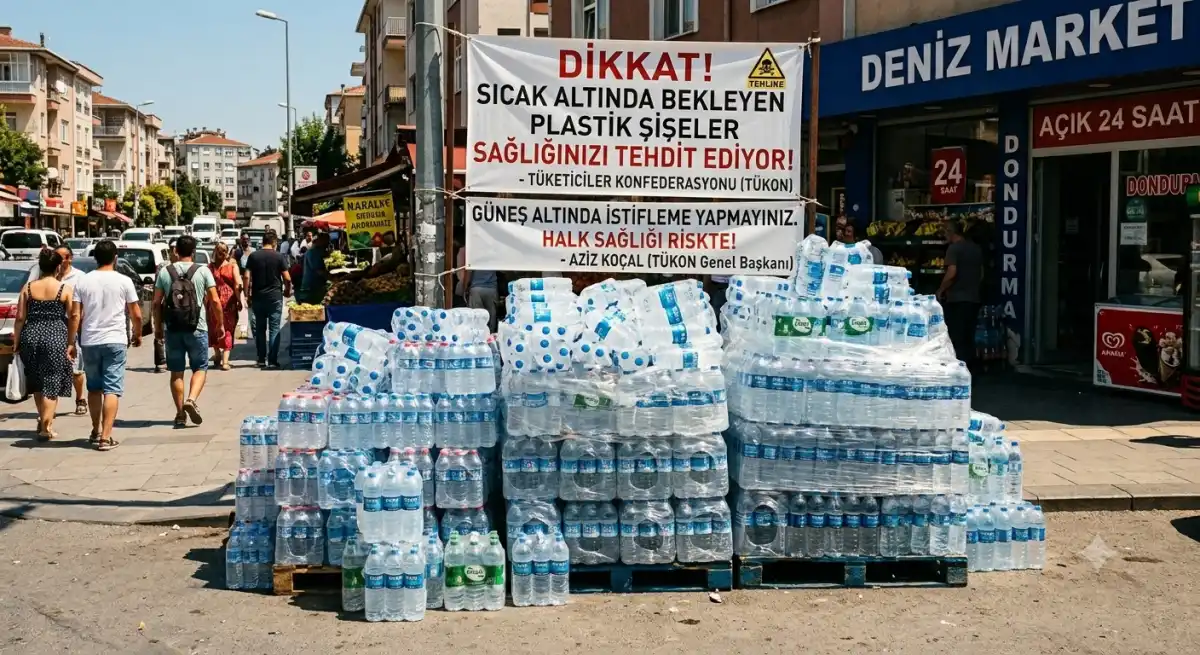 Güneşte Bekleyen Plastik Sular Sağlığınızı Tehdit Ediyor: Uzmanlardan Kritik Uyarılar