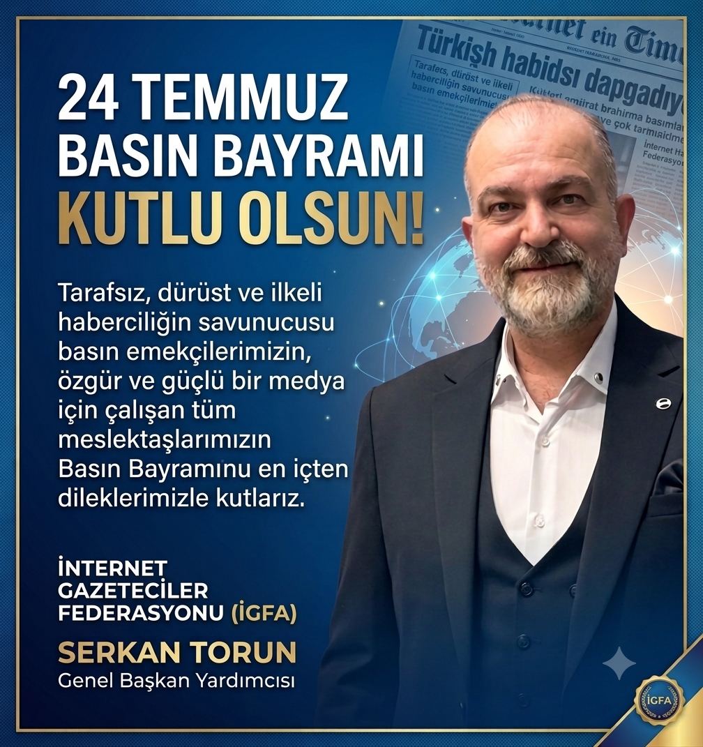 24 TEMMUZ BASIN BAYRAMI MESAJI